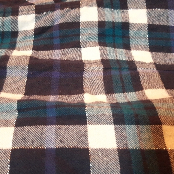 GIRLS Plaid Button Down 26 - Picture 3 of 8